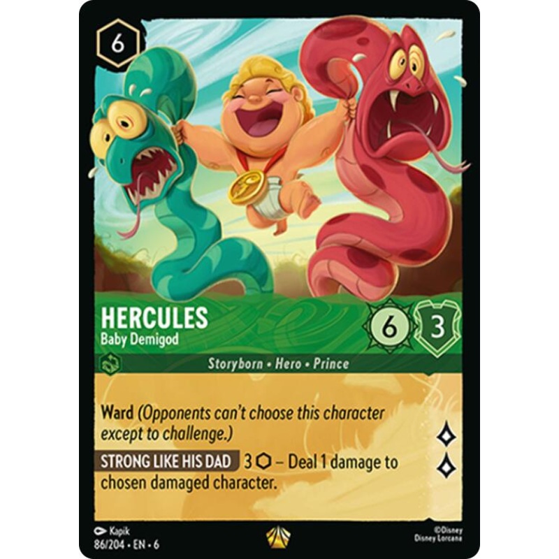 Hercules – Baby Demigod (86/204) [Azurite Sea]