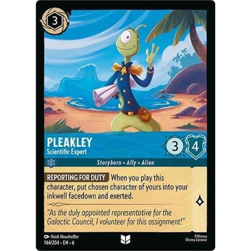 Pleakley – Scientific Expert (144/204) [Azurite Sea]