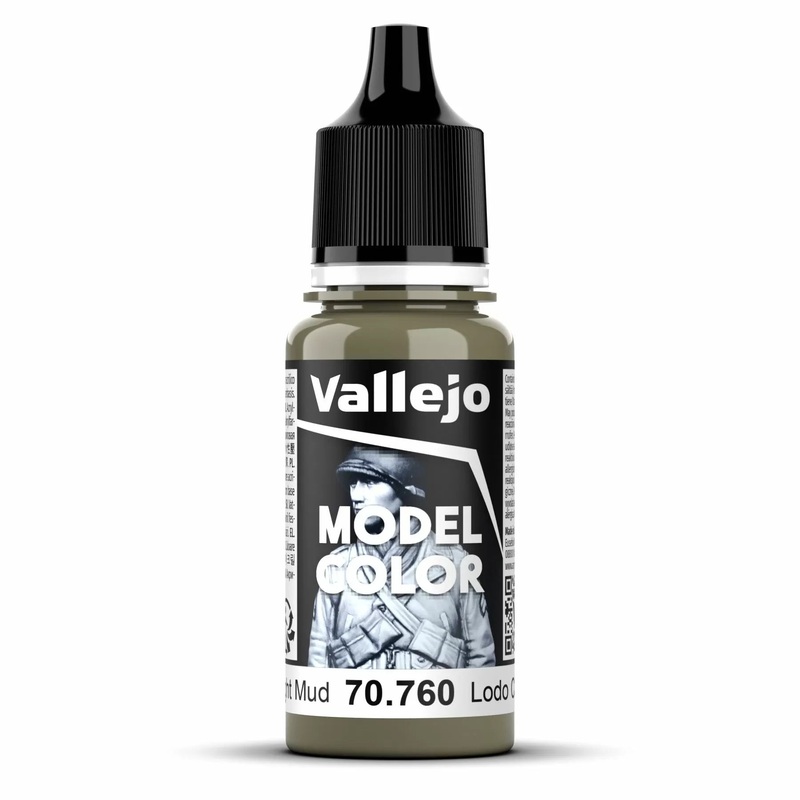 Vallejo Model Colour – Light Mud (Single Bottle 18ml)