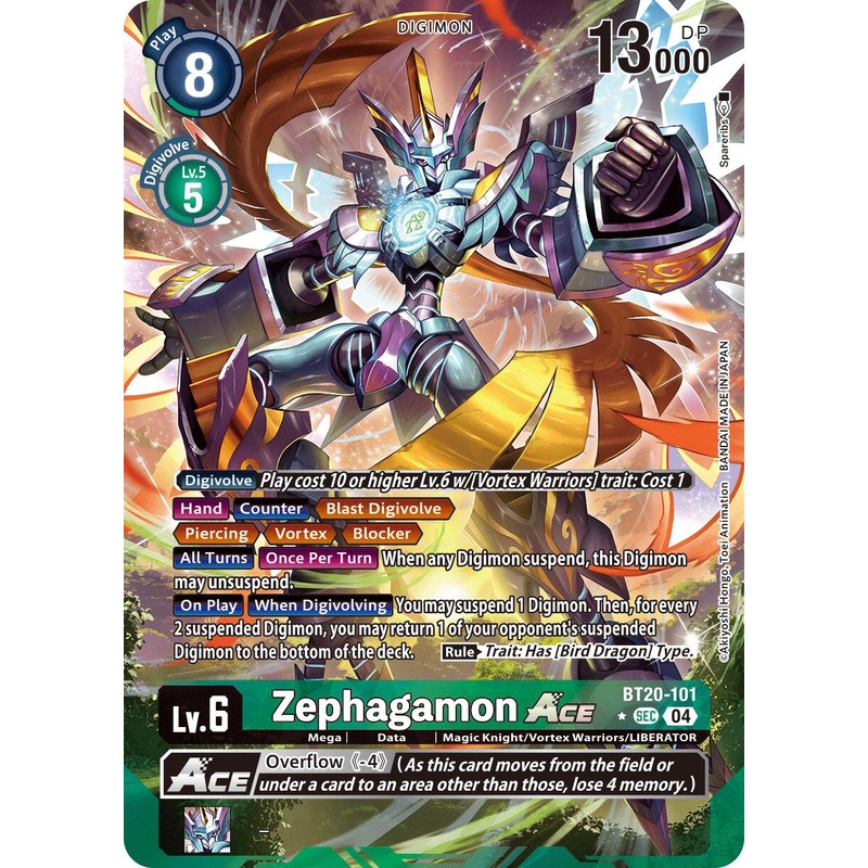 Zephagamon ACE [BT20-101] (Alternate Art) [Release Special Booster Ver.2.5]