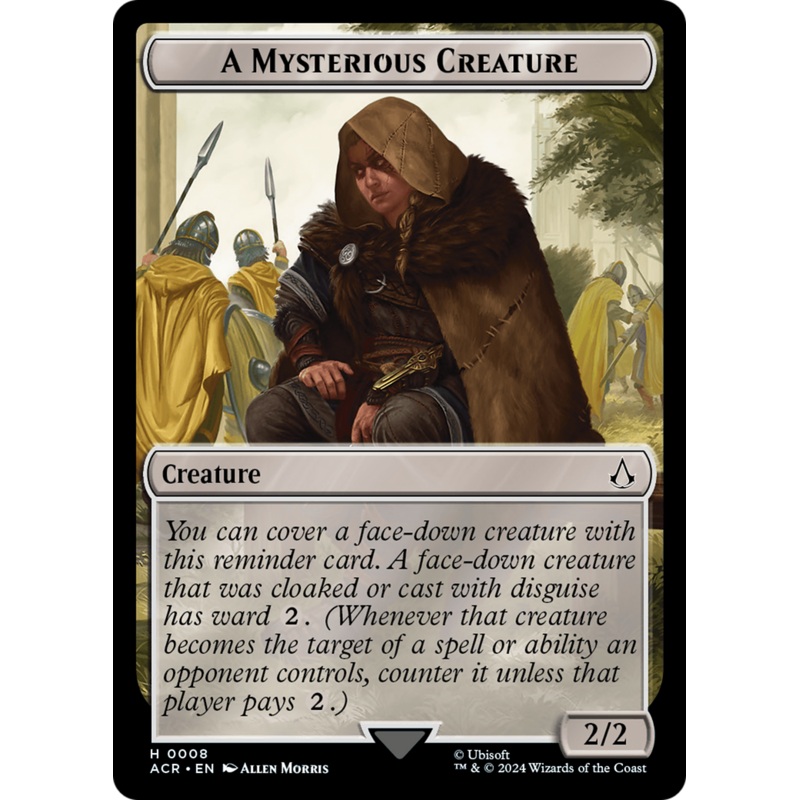 A Mysterious Creature [Assassin’s Creed Tokens]