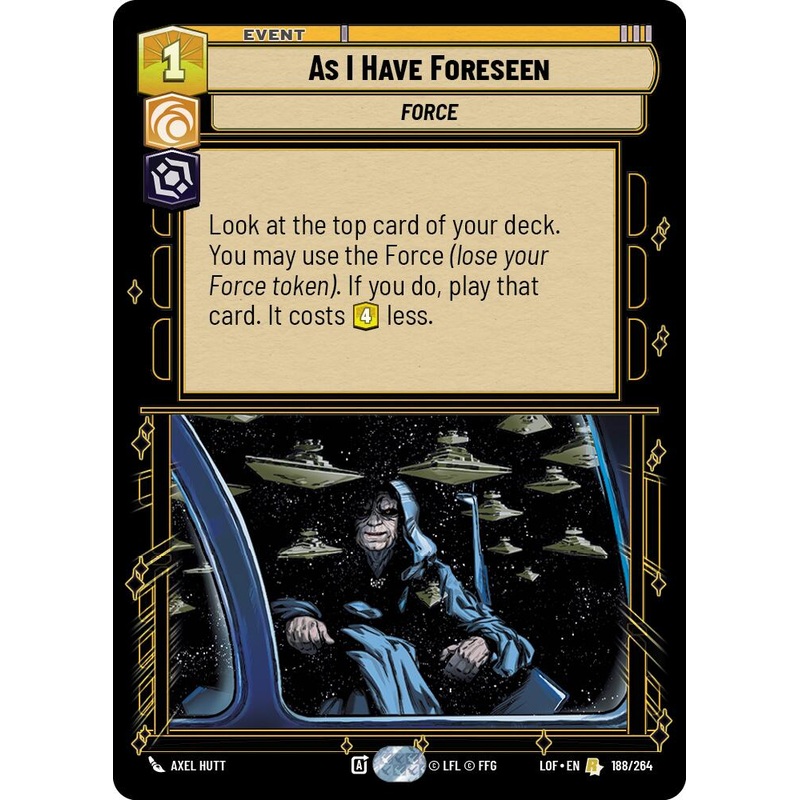 As I Have Foreseen (188/264) (188/264) [Legends of the Force]
