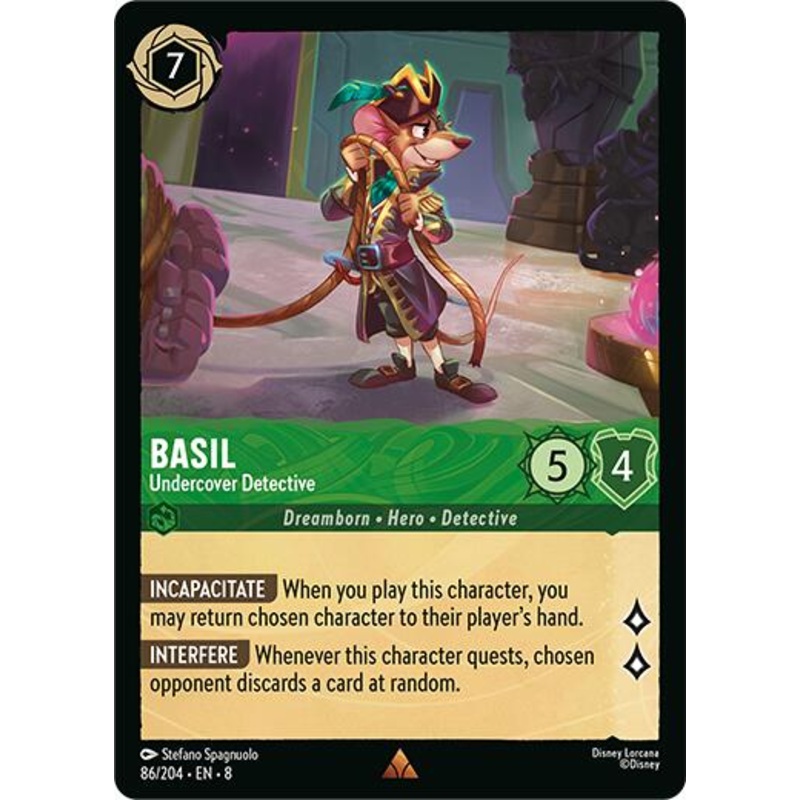 Basil – Undercover Detective (86/204) [Reign of Jafar]