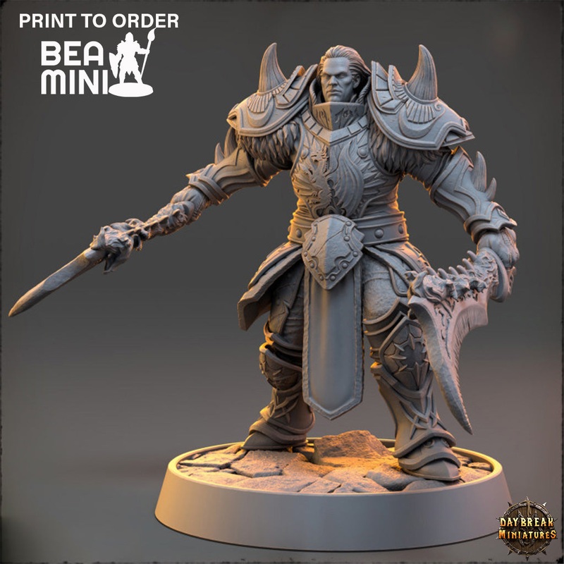 Marquis Malachite Bloodmoon – The Protectors of the Cleansing Fire | BeaMini Print to Order Miniatures