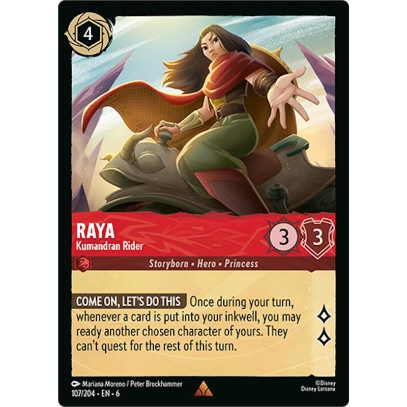 Raya – Kumandran Rider (107/204) [Azurite Sea]