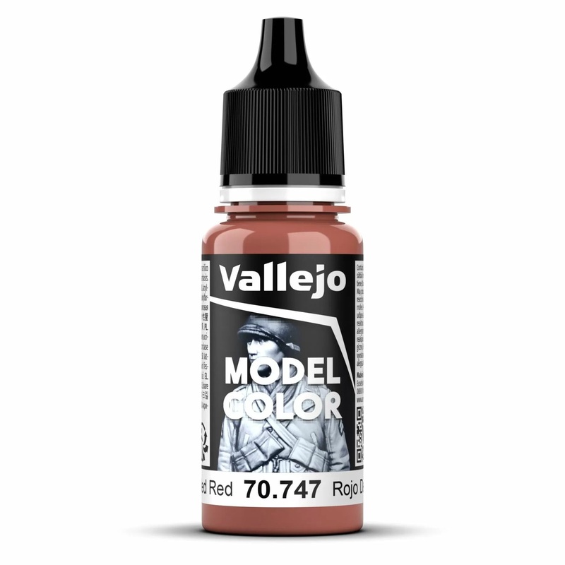 Vallejo Model Colour – Faded Red (Single Bottle 18ml)