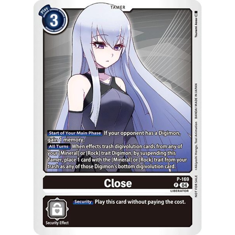 Close [P-169] (Store Tournament 2025 Vo.1 Participation Pack) [Promotional Cards]