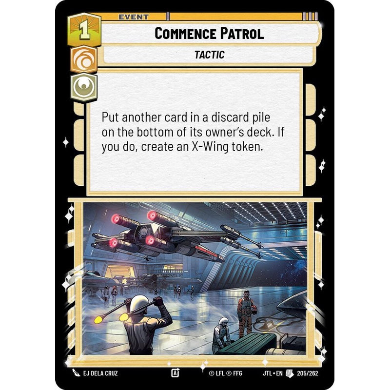 Commence Patrol (205/262) (205/257) [Jump to Lightspeed]