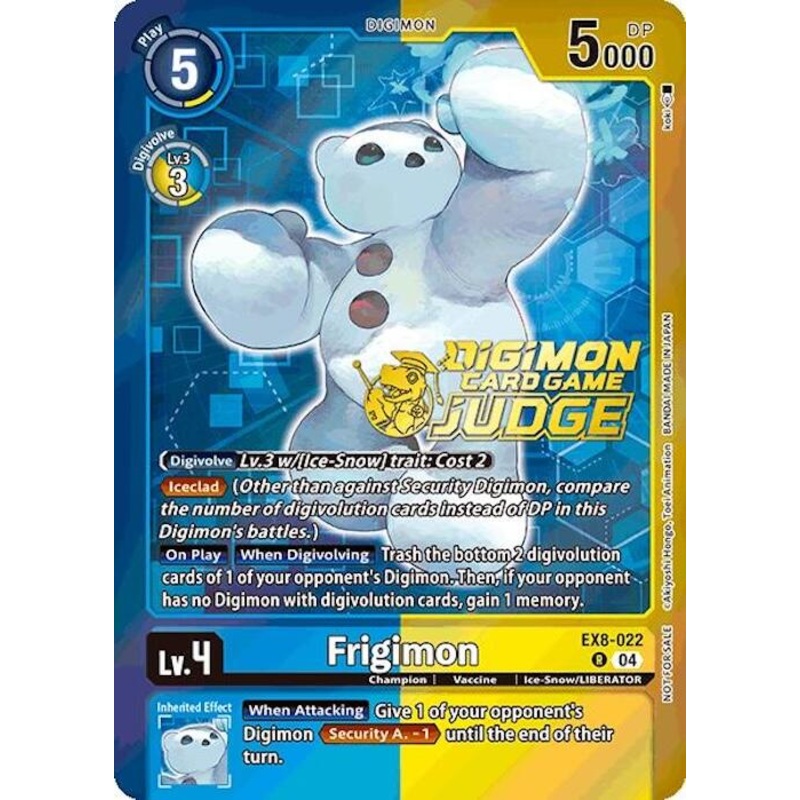 Frigimon [EX8-022] (Judge Pack 2025 Wave 1) [Chain of Liberation Promos]