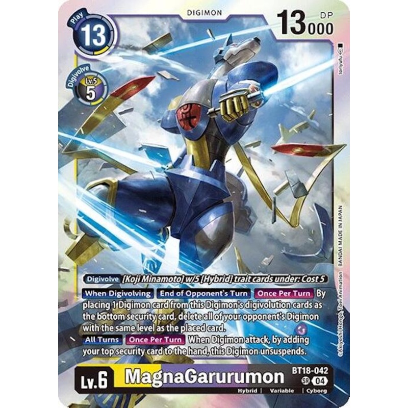 MagnaGarurumon [BT18-042] [Release Special Booster Ver.2.0]