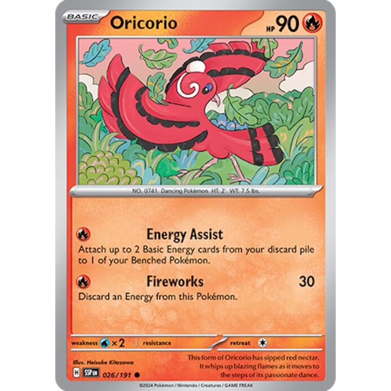 Oricorio (026/191) [Scarlet & Violet: Surging Sparks]