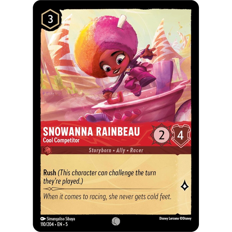 Snowanna Rainbeau – Cool Competitor (110/204) [Shimmering Skies]