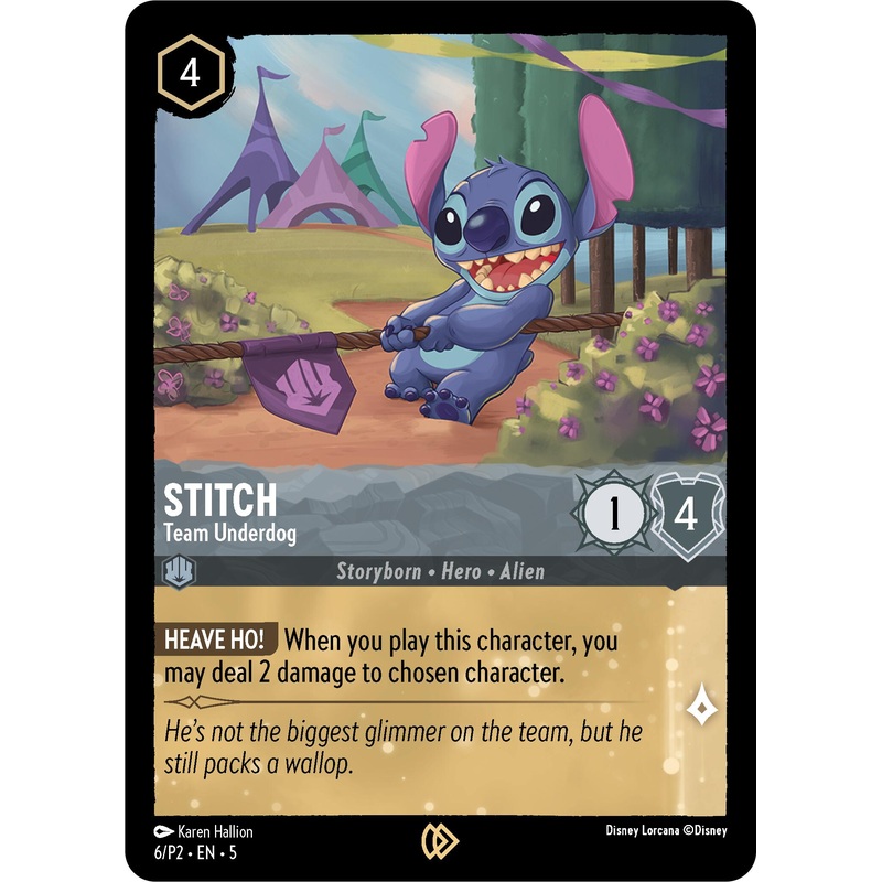 Stitch – Team Underdog (6) [Promo Cards]
