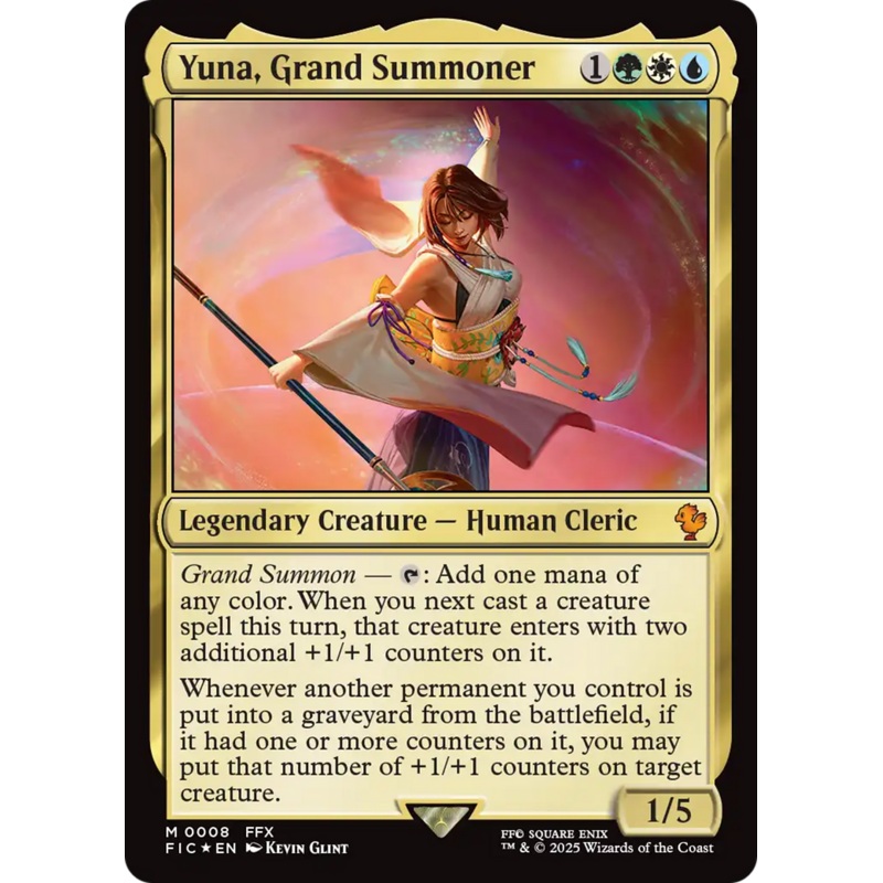 Yuna, Grand Summoner [FINAL FANTASY Commander]