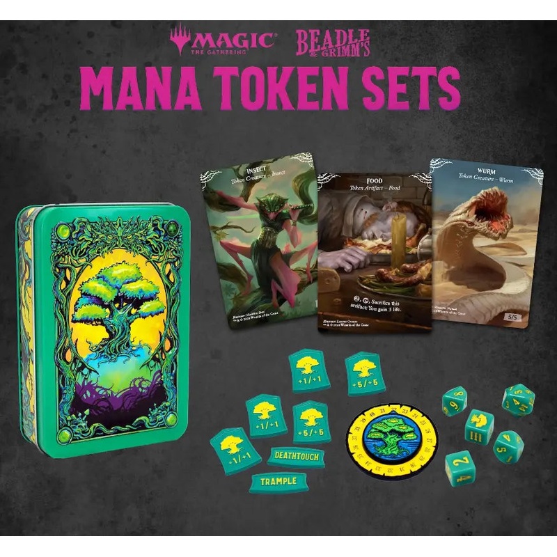 Beadle & Grimm’s MTG Mana Token Sets – Green