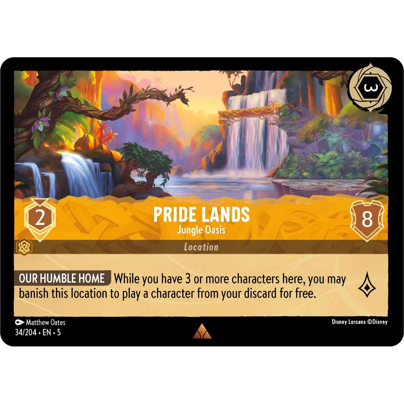 Pride Lands – Jungle Oasis (34/204) [Shimmering Skies]