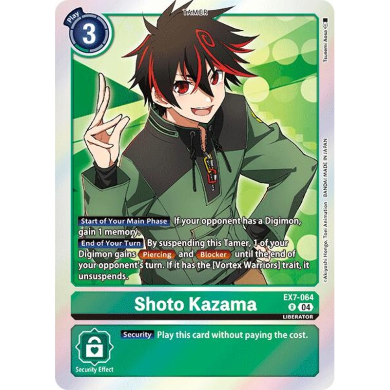 Shoto Kazama [EX7-064] [Digimon LIBERATOR]