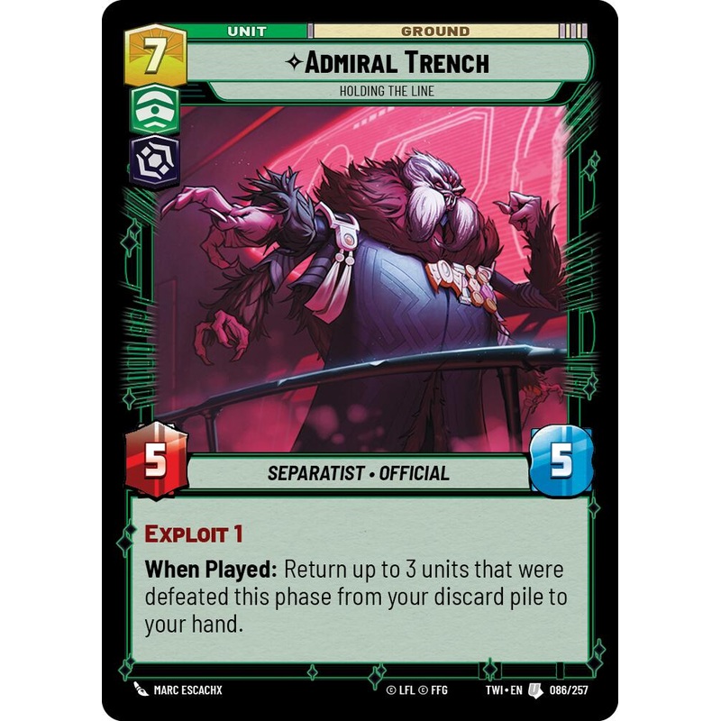 Admiral Trench – Holding the Line (086/257) [Twilight of the Republic]