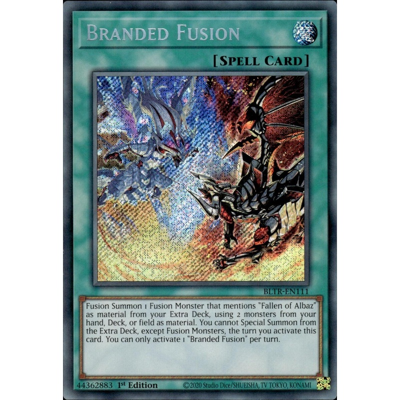 Branded Fusion [BLTR-EN111] Secret Rare