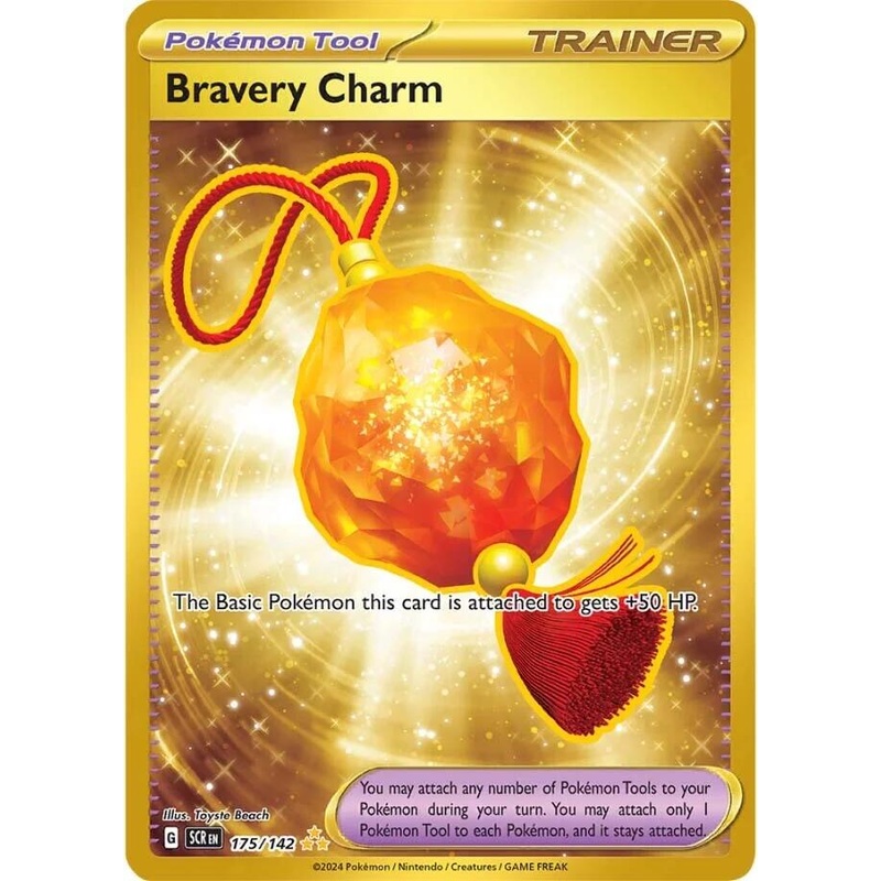 Bravery Charm (175/142) [Scarlet & Violet: Stellar Crown]