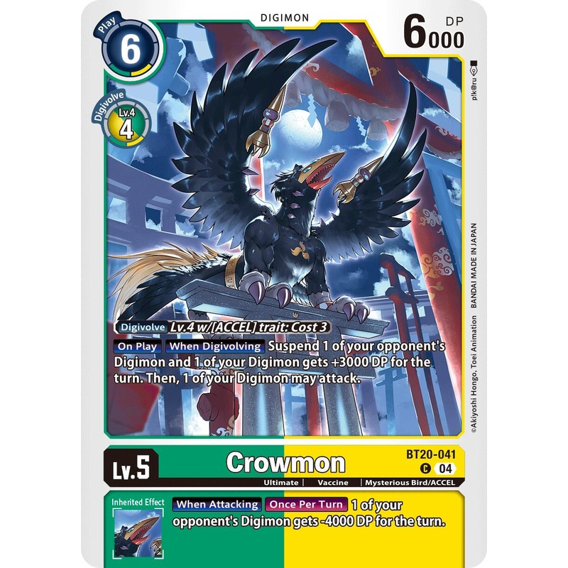 Crowmon [BT20-041] [Release Special Booster Ver.2.5]