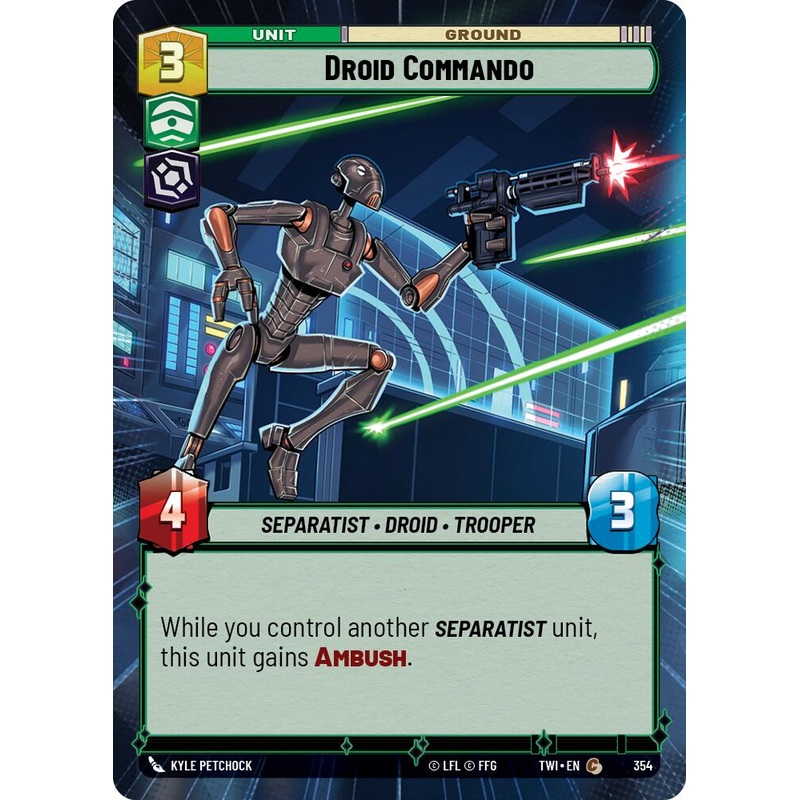 Droid Commando (Hyperspace) (354) [Twilight of the Republic]