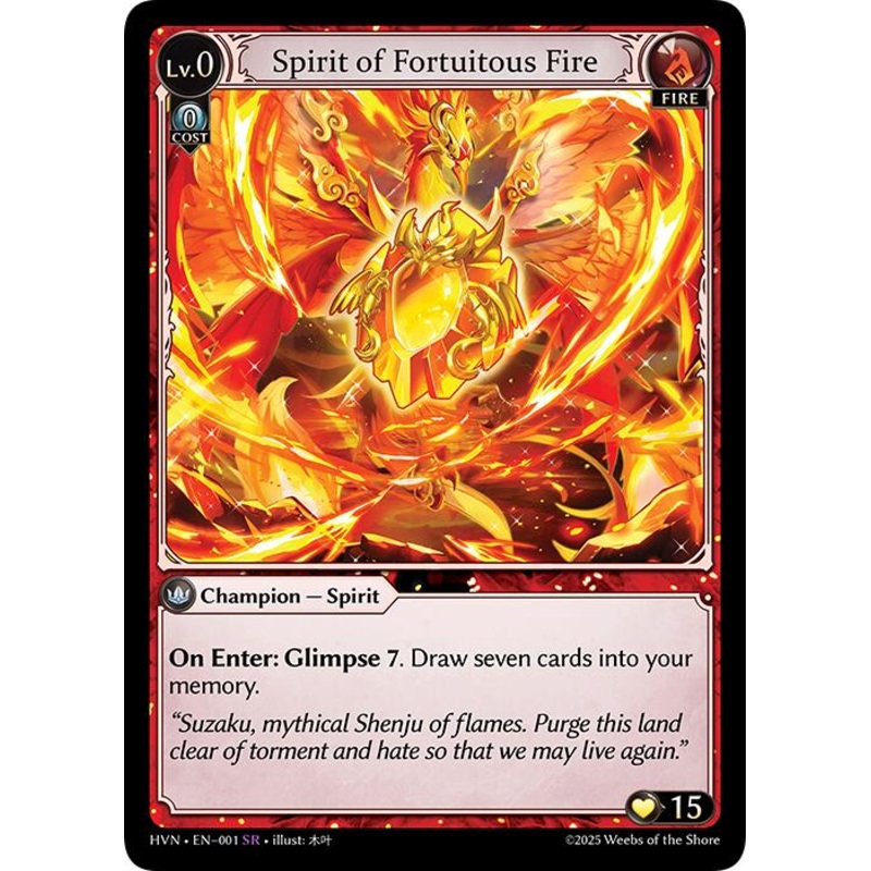 Spirit of Fortuitous Fire (001) [Abyssal Heaven]