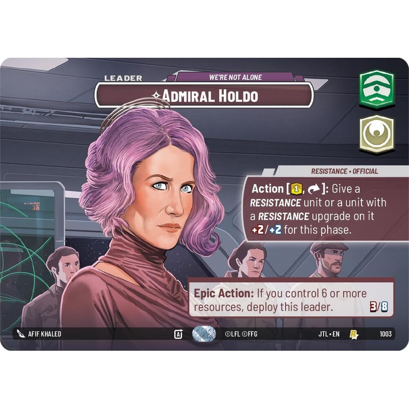 Admiral Holdo – We’re Not Alone (1003) (Showcase) (1003) [Jump to Lightspeed]