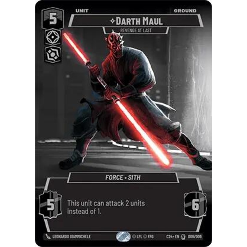 Darth Maul – Revenge at Last (006/006) (2024 Convention Exclusive) (006/006) [Miscellaneous]