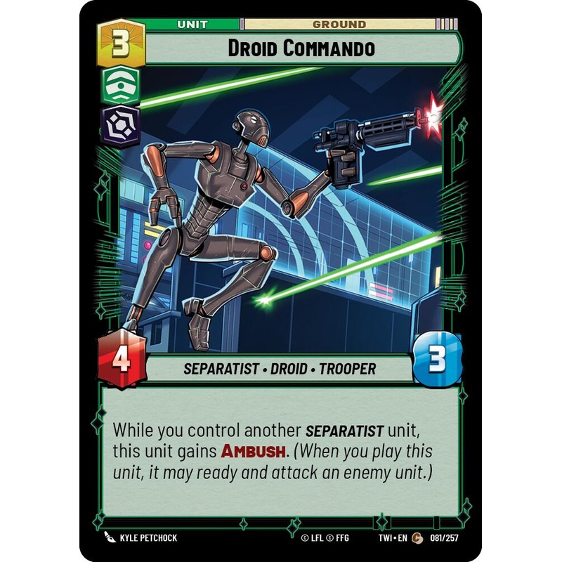 Droid Commando (081/257) [Twilight of the Republic]