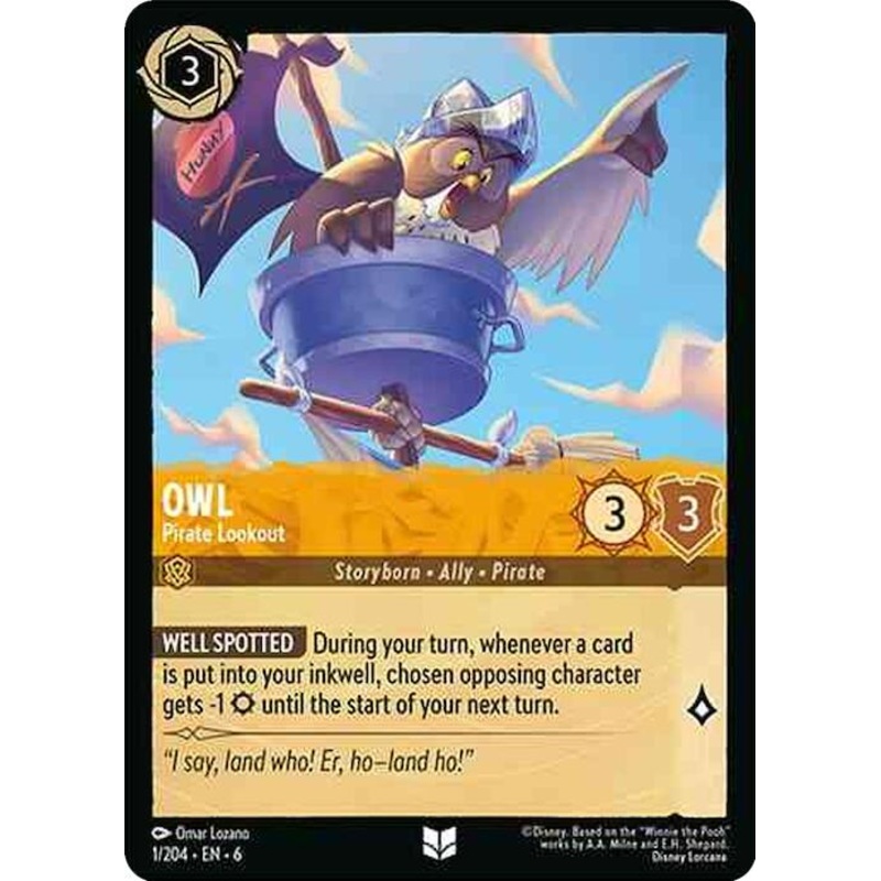 Owl – Pirate Lookout (1/204) [Azurite Sea]