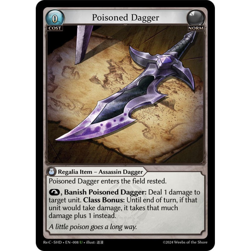 Poisoned Dagger (008) [Tristan Re:Collection, Shadowdancer Lite]