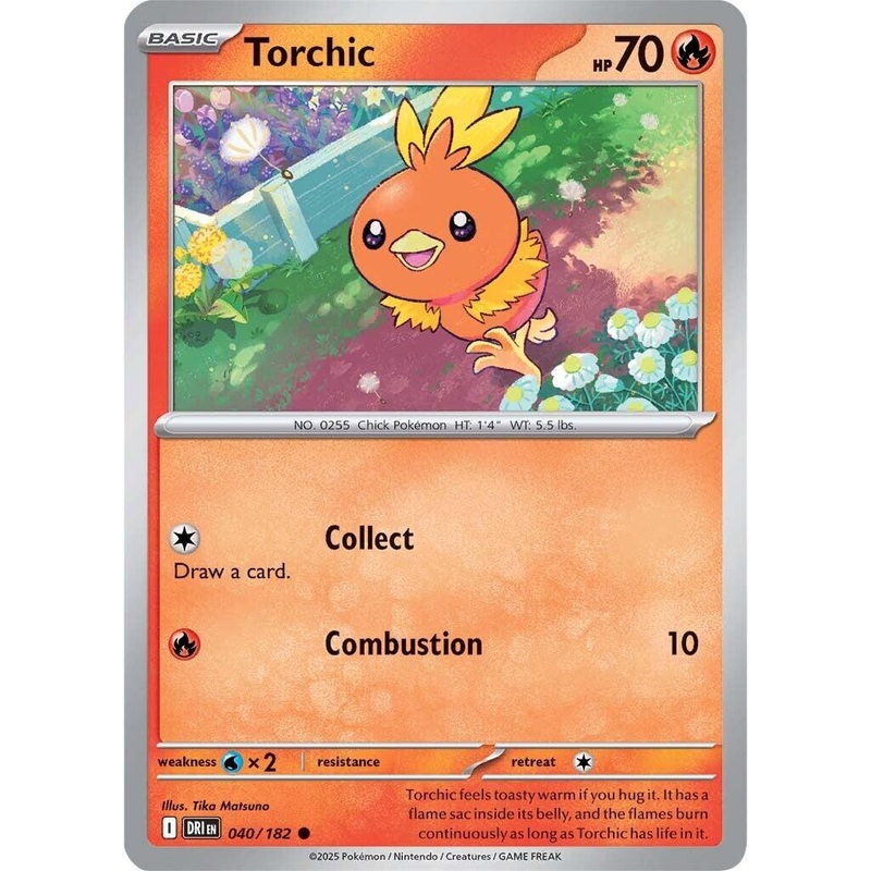 Torchic (040/182) [Scarlet & Violet: Destined Rivals]