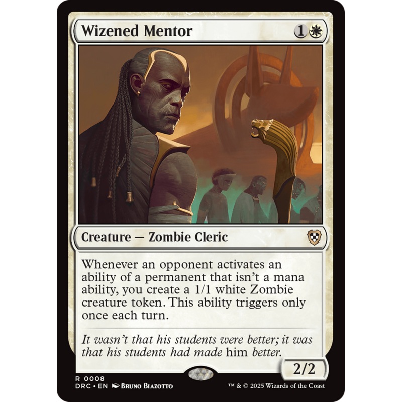 Wizened Mentor [Aetherdrift Commander]