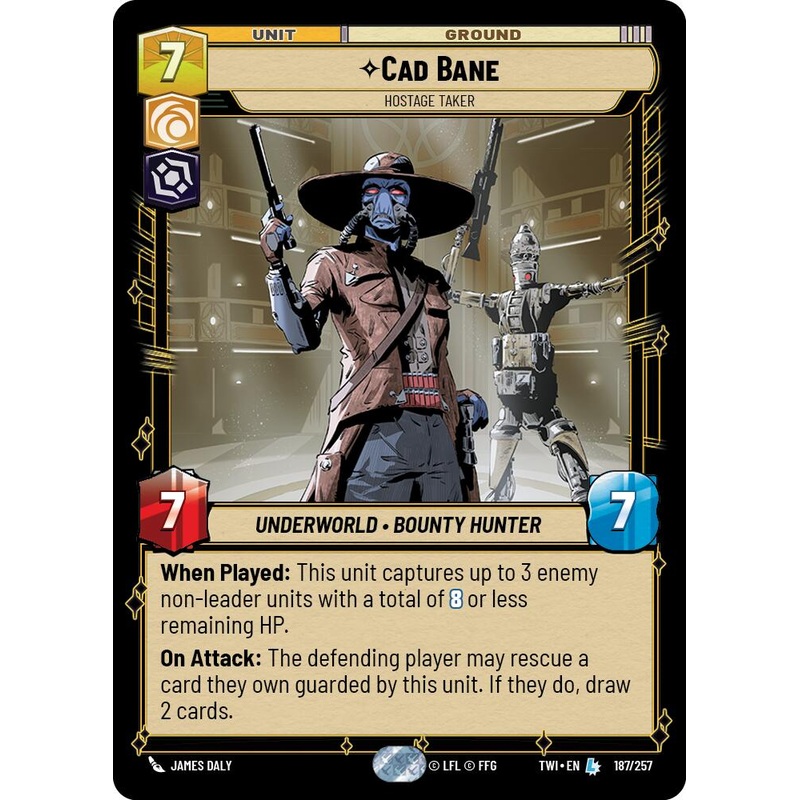 Cad Bane – Hostage Taker (187/257) [Twilight of the Republic]