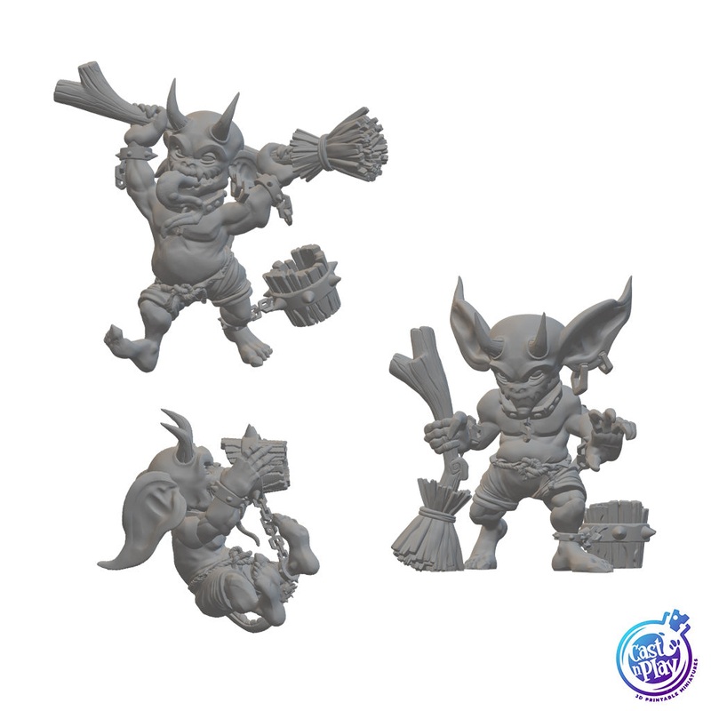 Floor Scrubbers | BeaMini Unpainted RPG Miniatures