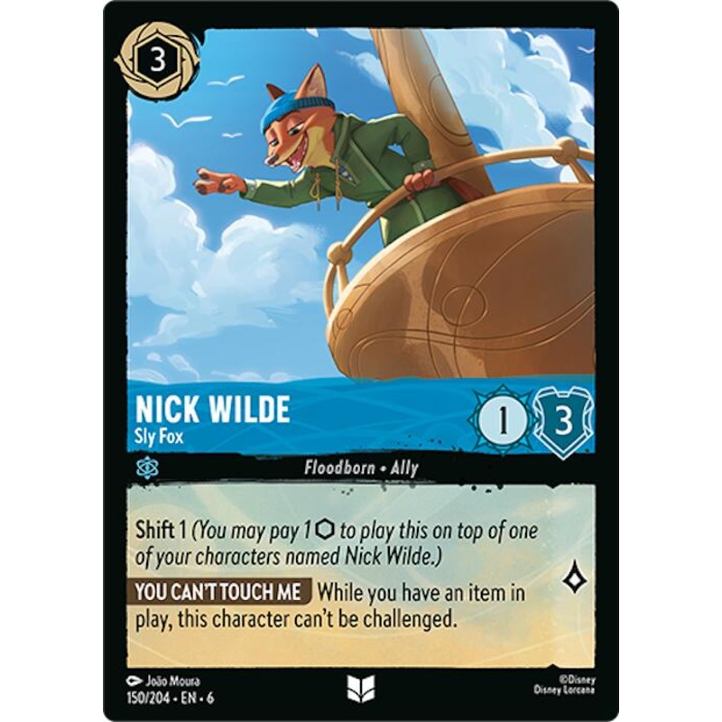 Nick Wilde – Sly Fox (150/204) [Azurite Sea]