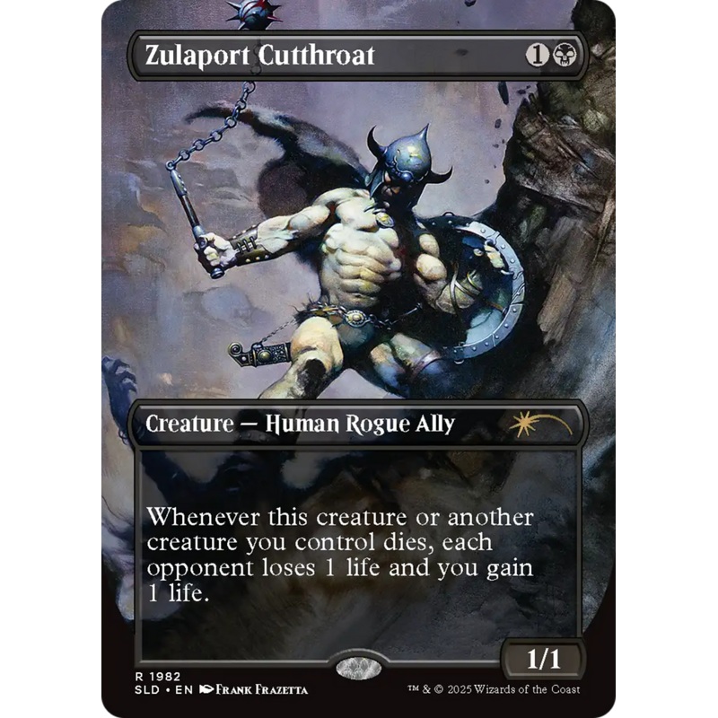 Zulaport Cutthroat (1982) (Rainbow Foil) [Secret Lair Drop Series]