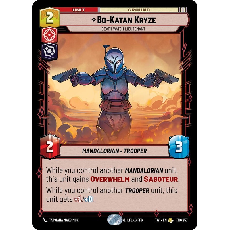 Bo-Katan Kryze – Death Watch Lieutenant (130/257) [Twilight of the Republic]