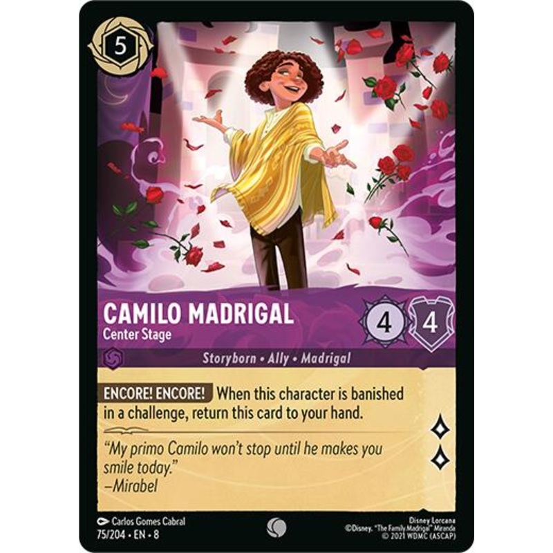 Camilo Madrigal – Center Stage (75/204) [Reign of Jafar]