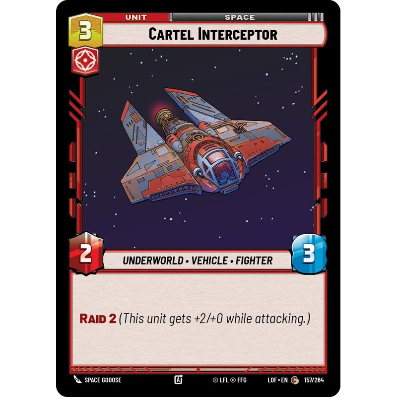 Cartel Interceptor (157/264) (157/264) [Legends of the Force]