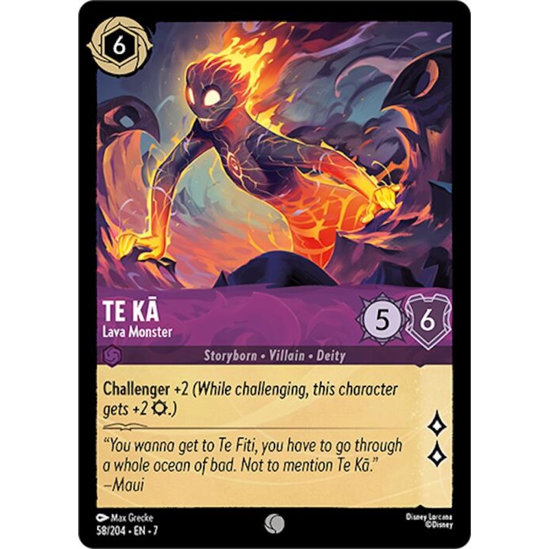 Te Ka – Lava Monster (58/204) [Archazia’s Island]
