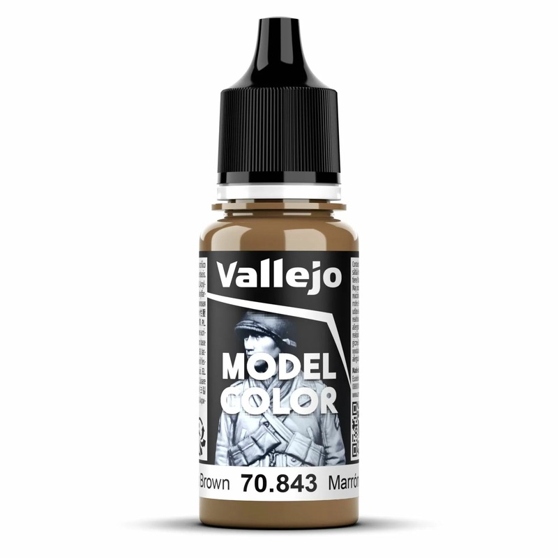 Vallejo Model Colour – Cork Brown (Single Bottle 18ml)