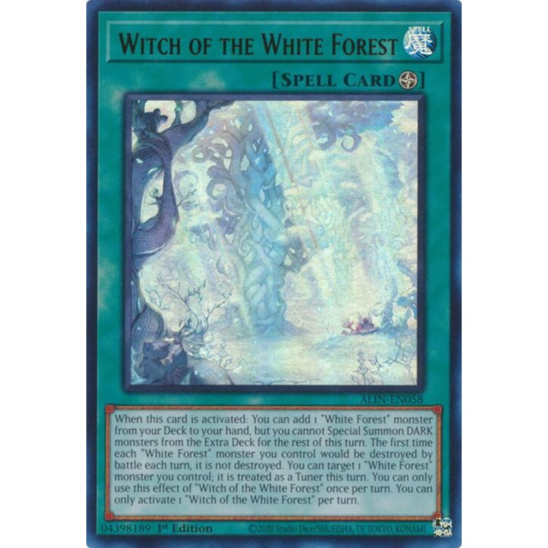 Witch of the White Forest [ALIN-EN058] Ultra Rare