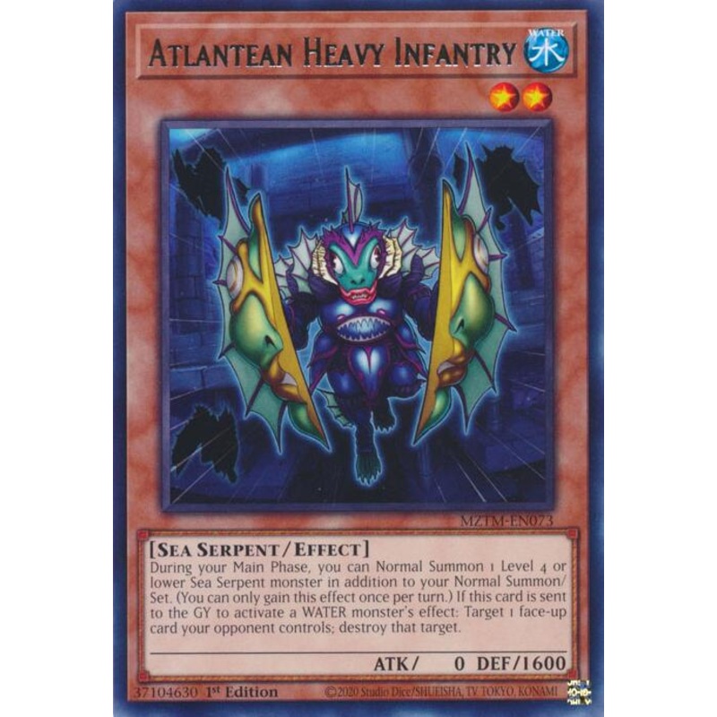 Atlantean Heavy Infantry [MZTM-EN073] Rare