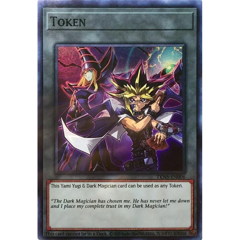 Token: Yami Yugi & Dark Magician [TKN5-EN006] Super Rare