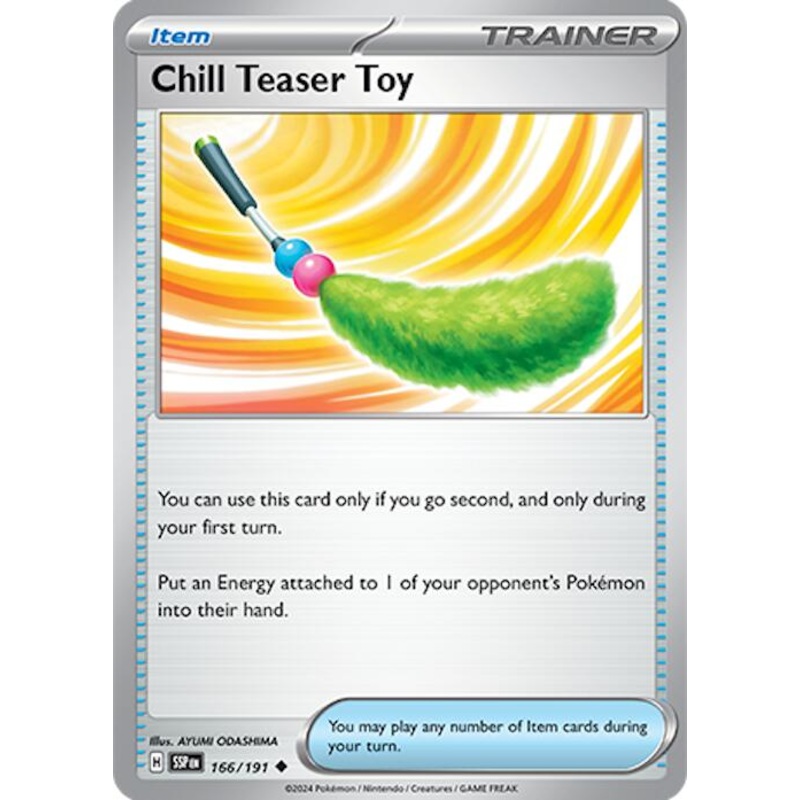 Chill Teaser Toy (166/191) [Scarlet & Violet: Surging Sparks]