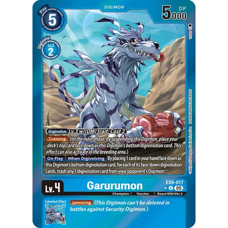 Garurumon [EX9-017] (Limited Foil) [Versus Monsters]