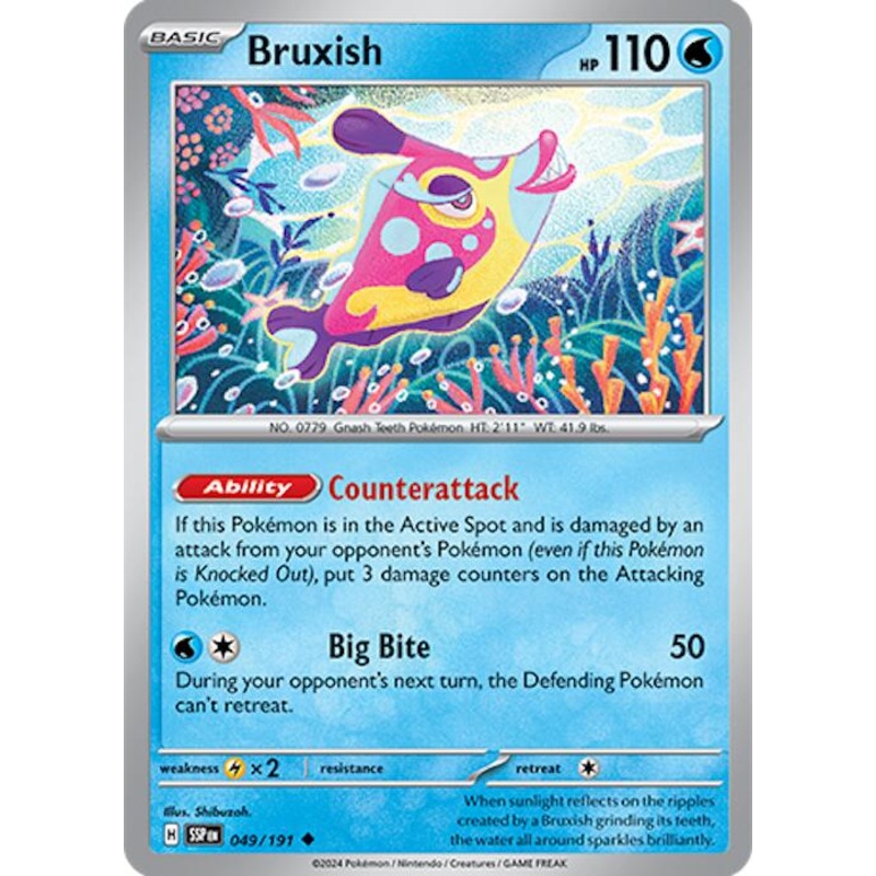 Bruxish (049/191) [Scarlet & Violet: Surging Sparks]