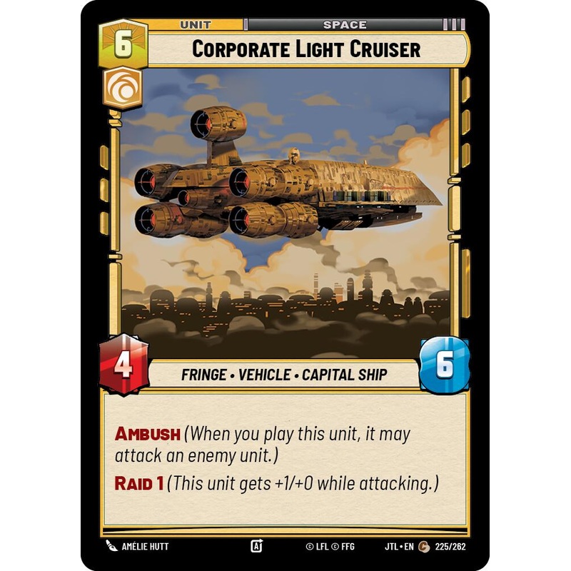 Corporate Light Cruiser (225/262) (225/262) [Jump to Lightspeed]